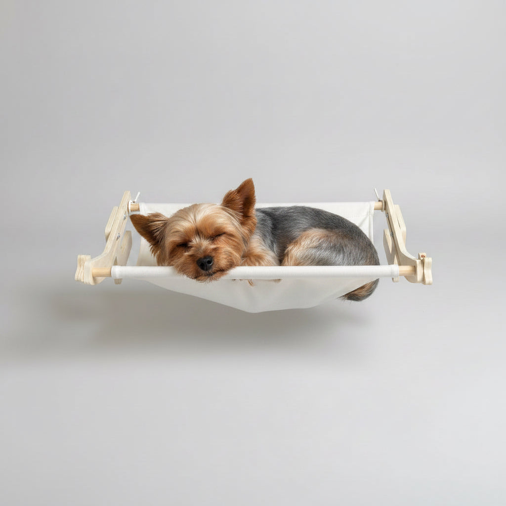 Marggo™ Bedside Cat Hammock – Elevated Cozy Lounger